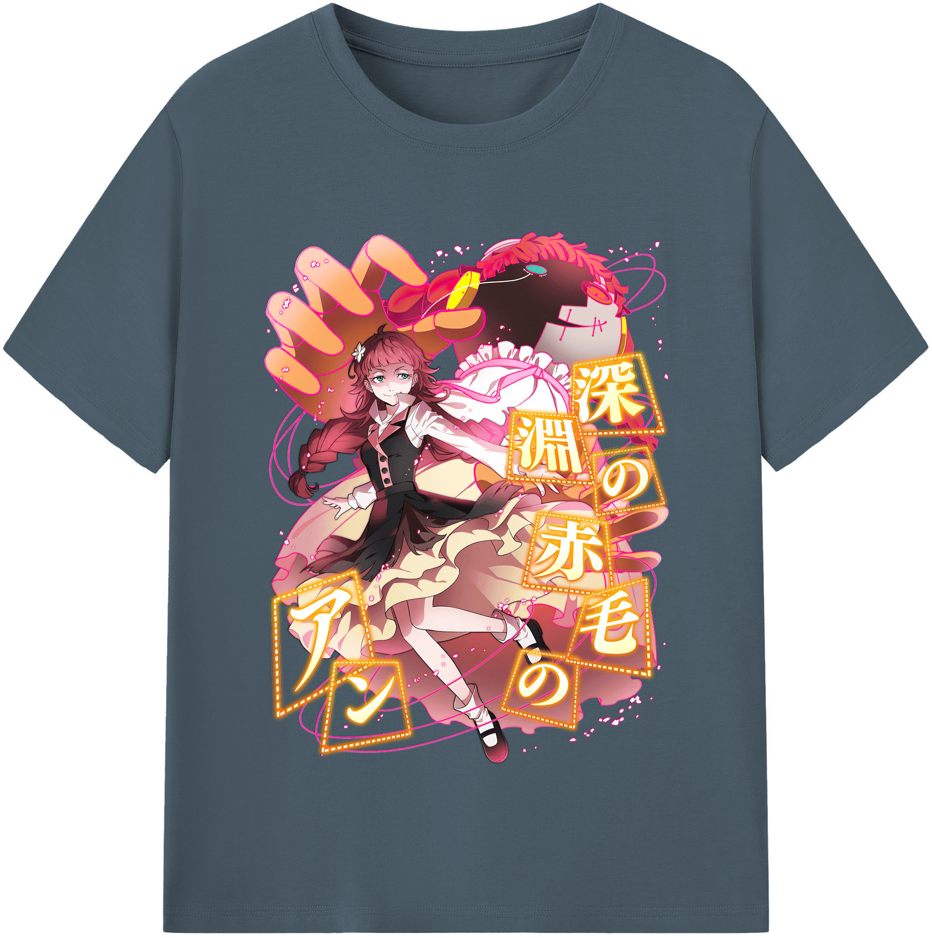 （画像用） 文豪ストレイドッグス Bungo Stray Dogs 綿100％半袖Tシャツ（フロントプリント）